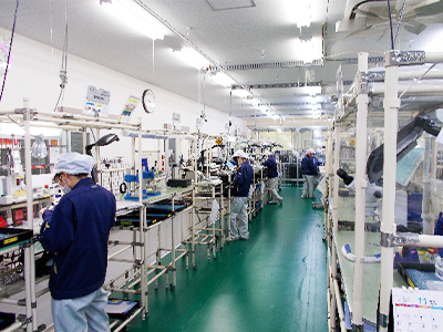 精密機器量産工程(セルライン)